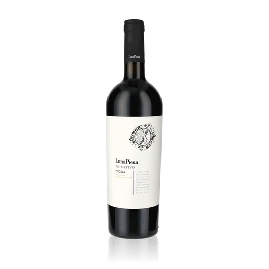 Weinflasche Cantine San Marzano Luna Piena Primitivo Puglia.