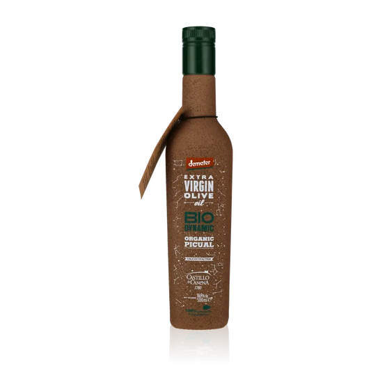 Castillo de Canena Picual Demeter Olivenöl Flasche.