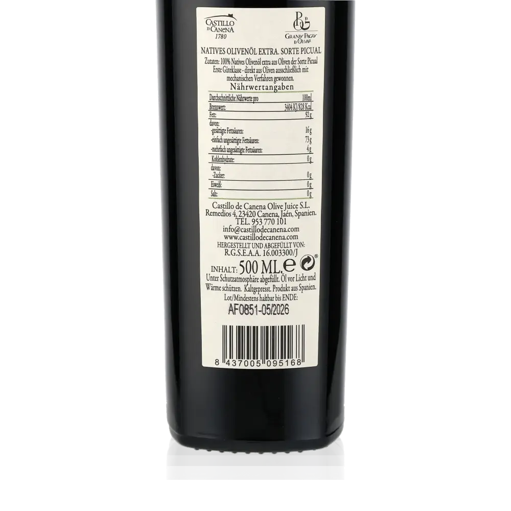 Castillo Canena Family Reserve, Picual