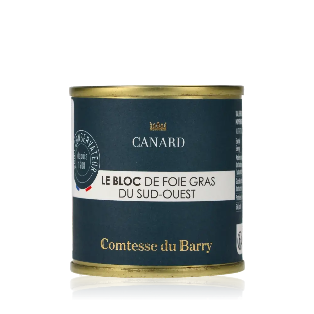Comtesse du Barry Foie Gras Dose, französische Delikatesse.