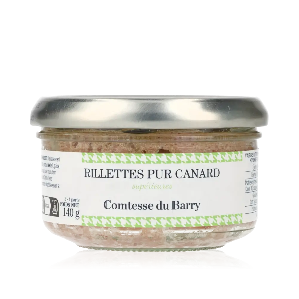 Rillettes pur Canard Glas von Comtesse du Barry.