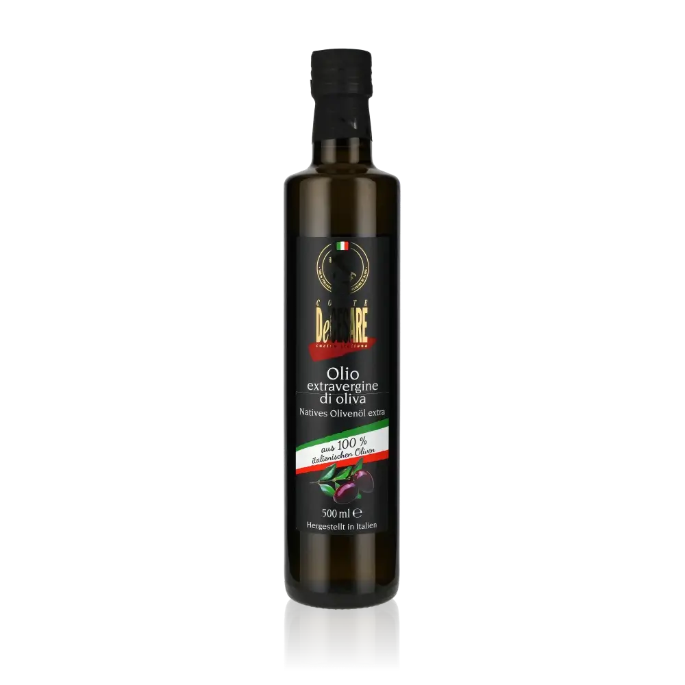 Conte DeCesare Olivenölflasche, natives Olivenöl extra, 500ml.