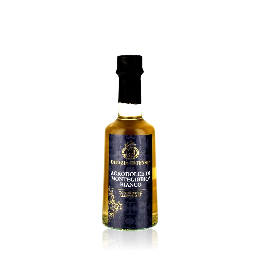 Delizia Estense Agrodolce di Montegibbio Bianco Essigflasche.