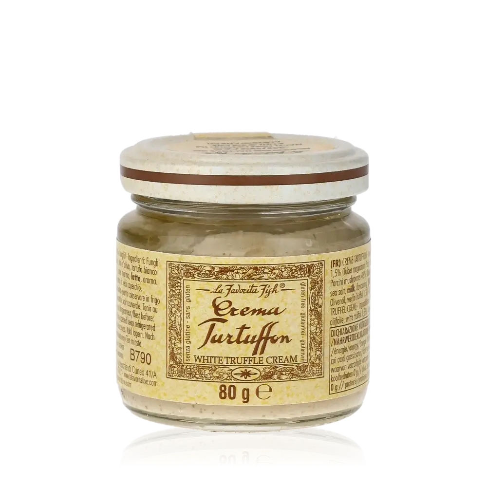 Favorita Crema Tartuffon 80g Trüffelcreme im Glas.