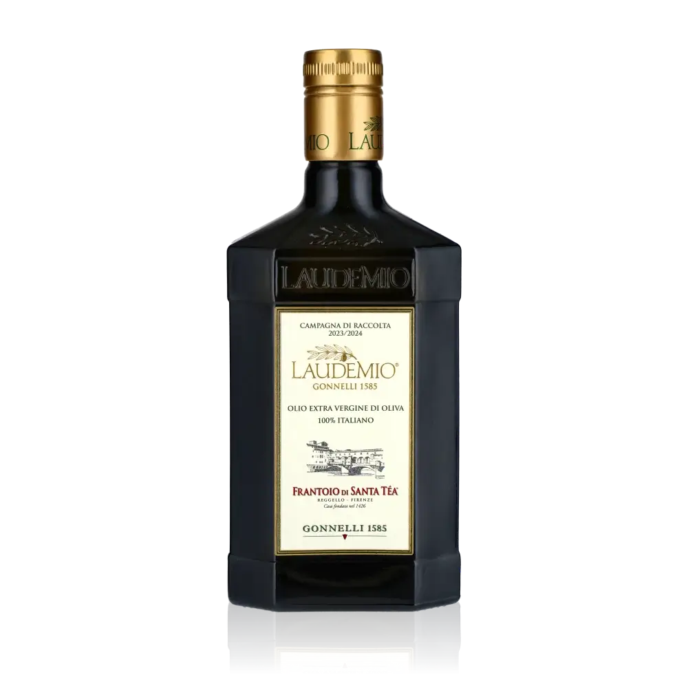 Laudemio Olivenöl Flasche, Frantoio di Santa Tea, 500ml.