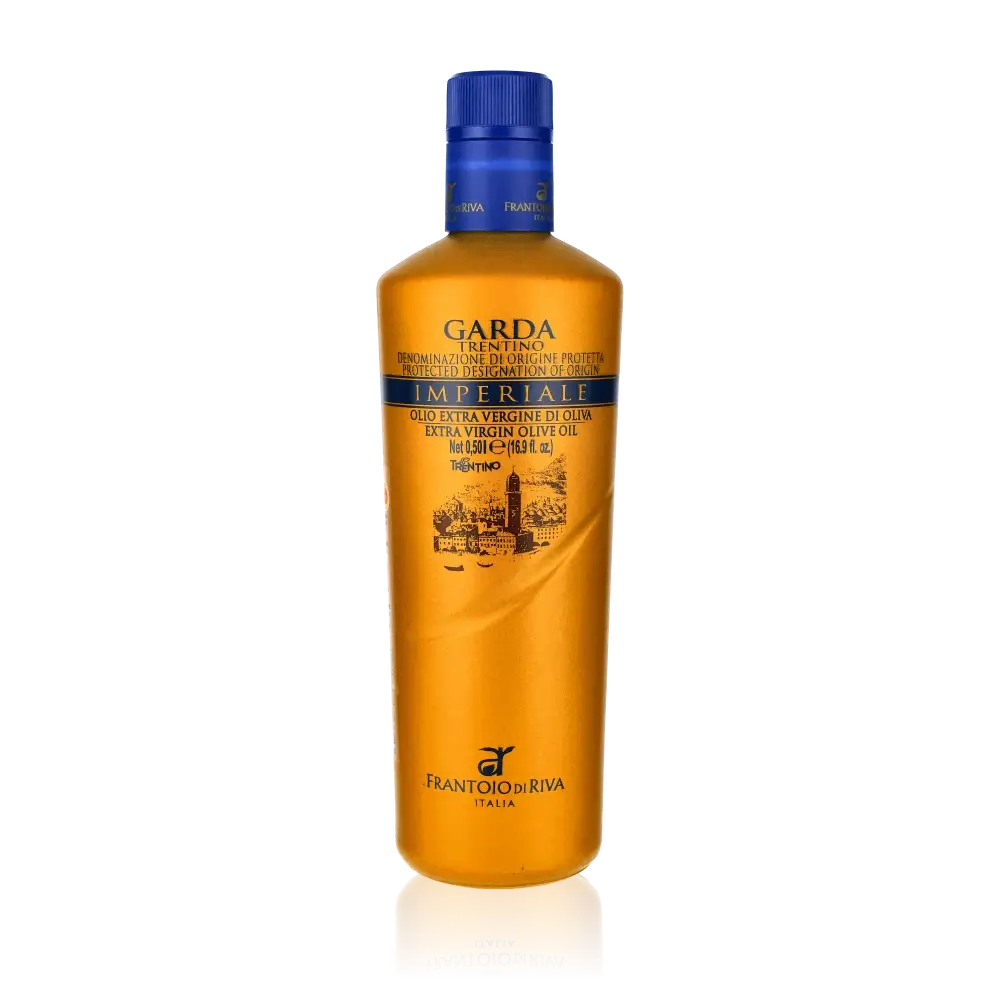 Frantoio di Riva Olivenölflasche, Garda Trentino DOP.