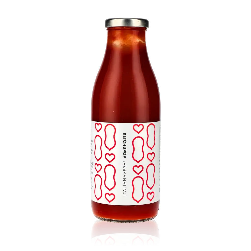 Ketchup aus San Marzano Tomaten - Italianavera;Ketchup aus San Marzano Tomaten - Italianavera