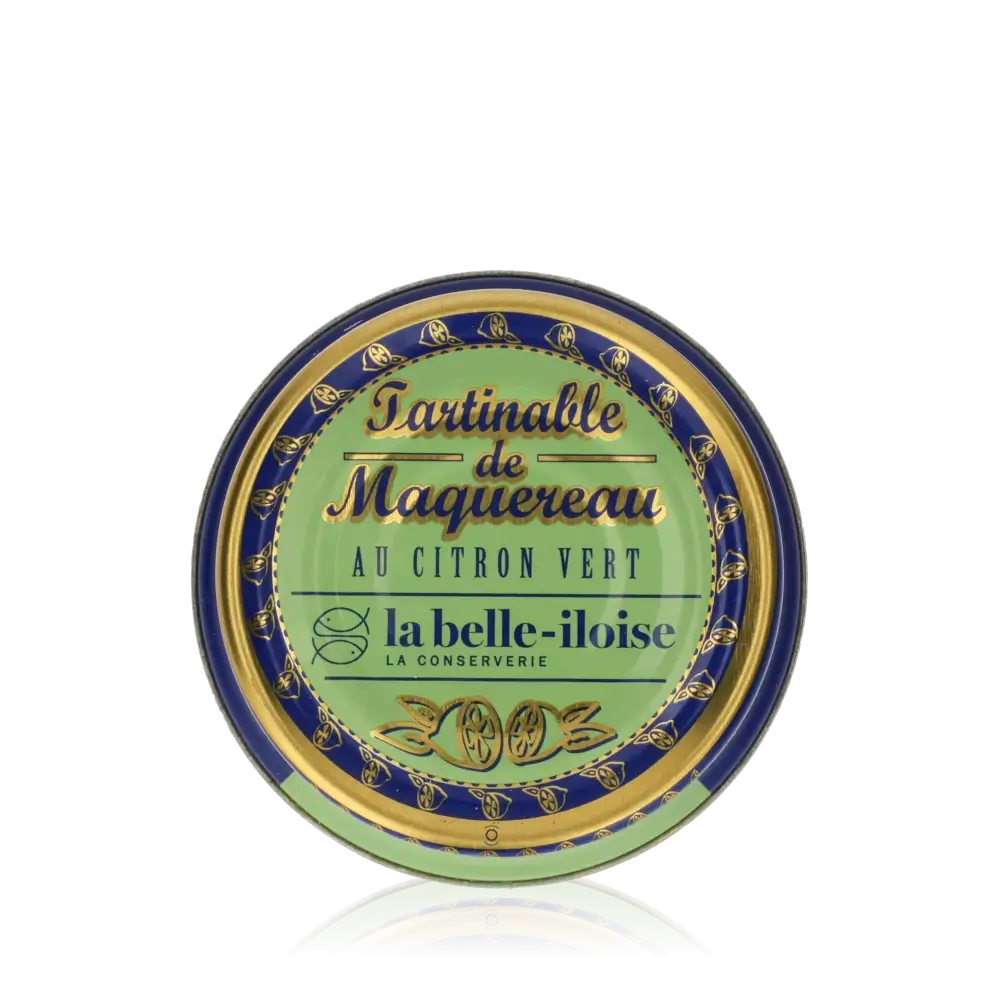 Feinkostdose "la belle-iloise" Makrelenaufstrich mit Limette.