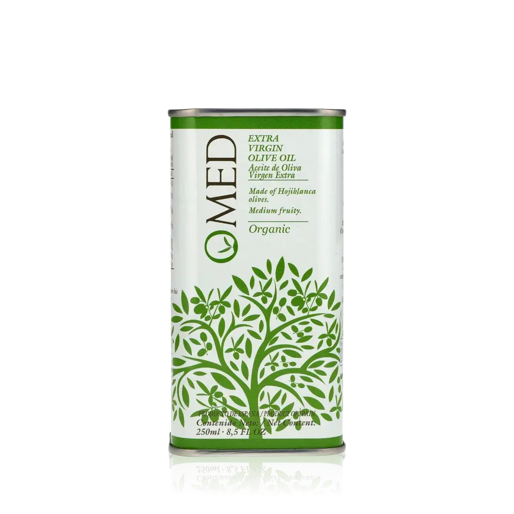 O-MED Bio Hojiblanca Olivenöl 250ml Dose.