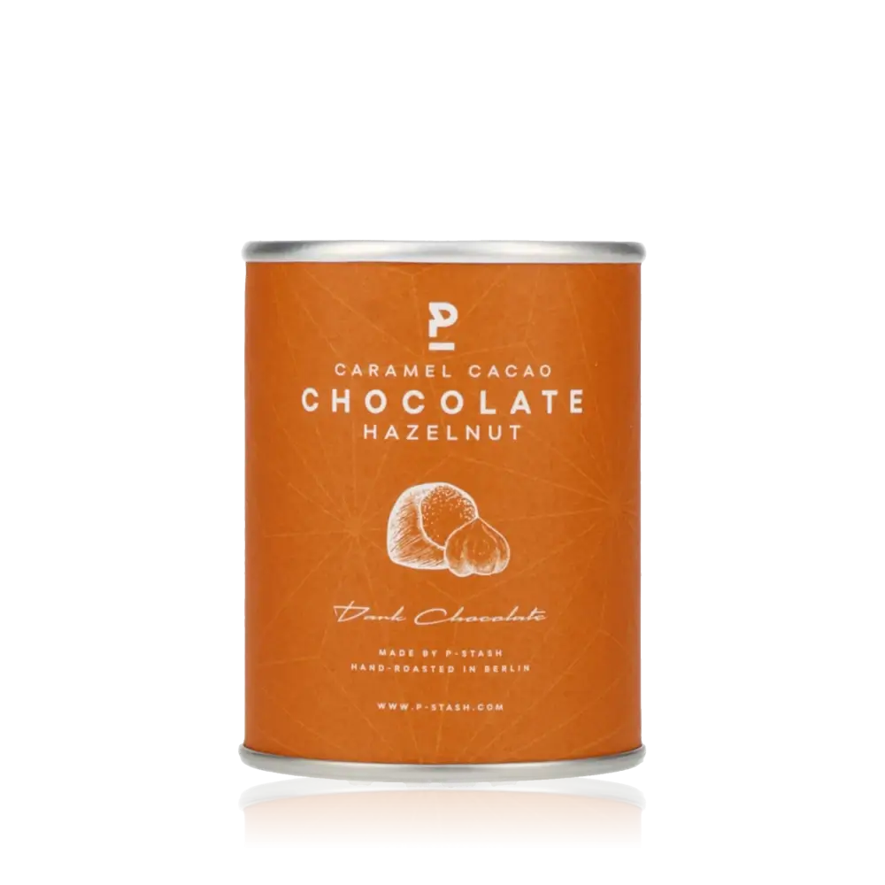 P-Stash Haselnuss mit dunkler Schokolade und Kako 50g