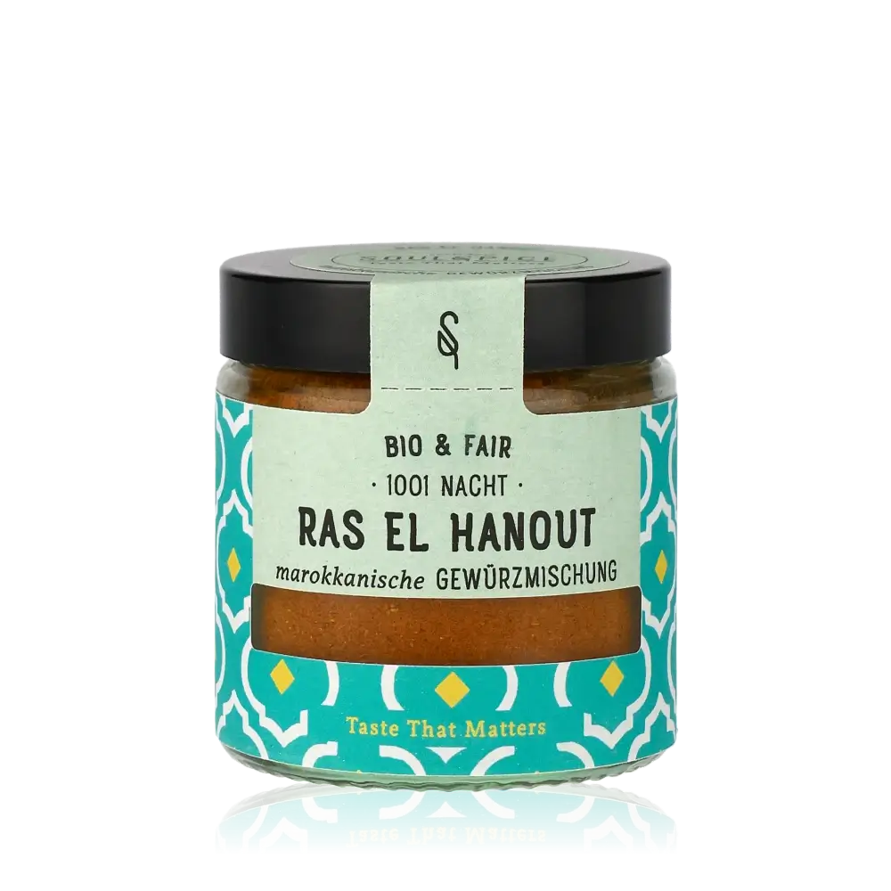 Soul Spice - Ras el Hanout, BIO, Fair Trade, 50g;Couscous Salat