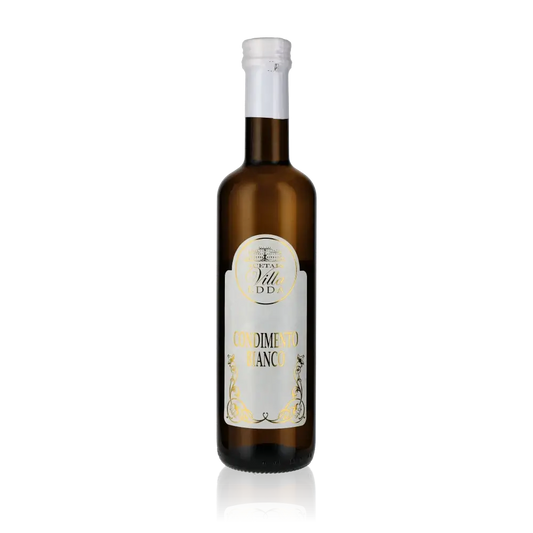 Flasche Villa Edda Condimento Bianco weißer Balsamico Essig.