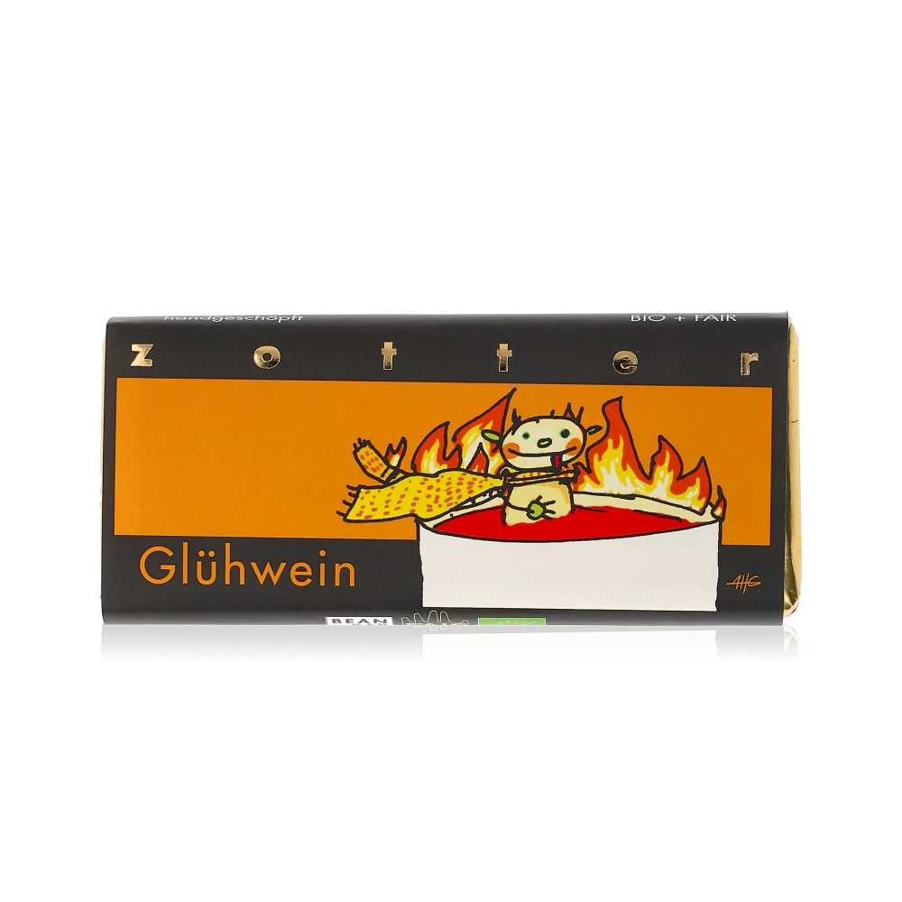 Glühwein von Zotter - Handgeschöpfte Schokolade, BIO