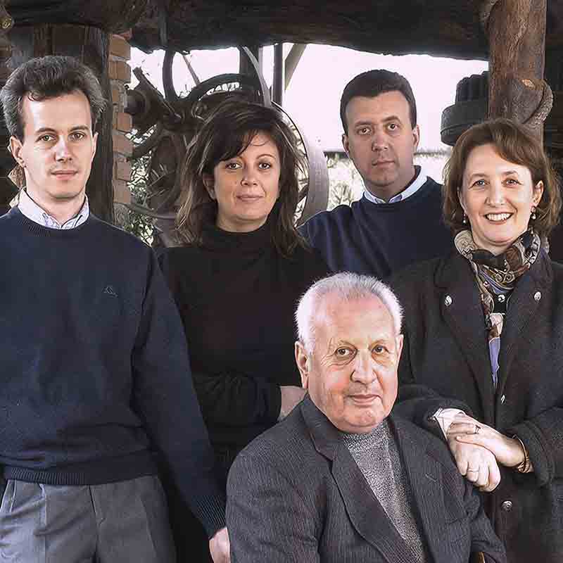 Produzentenfamilie Turri in der Ölmühle am Gardasee