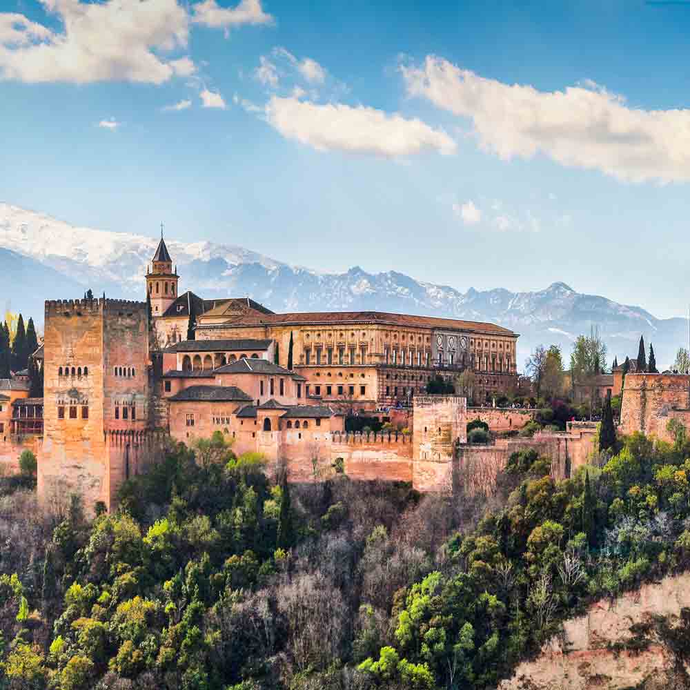 Alhambra in Andalusien, Spanien.