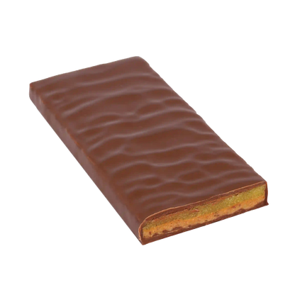 Gewürzmarzipan auf Zimtnougat - Zotter - Handgeschöpfte Schikolade bio