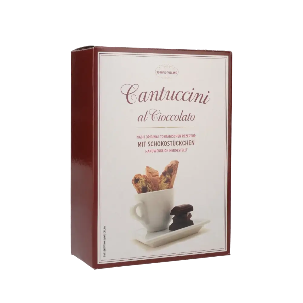 Cantuccini mit Schokolade