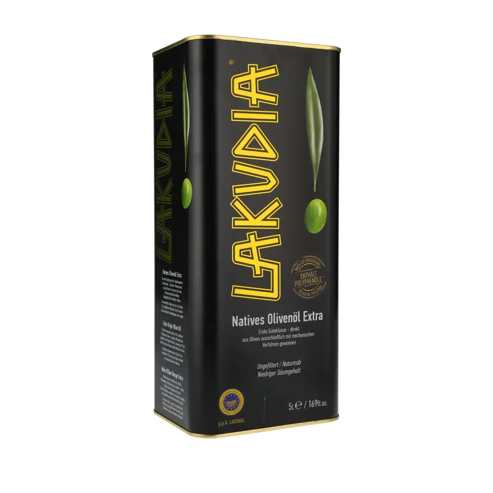 Lakudia natives Olivenöl extra 5 Liter Kanister