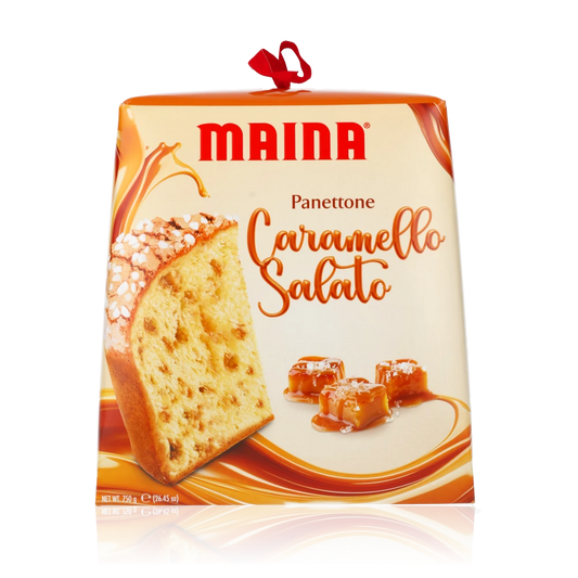 Panettone mit Salzkaramell