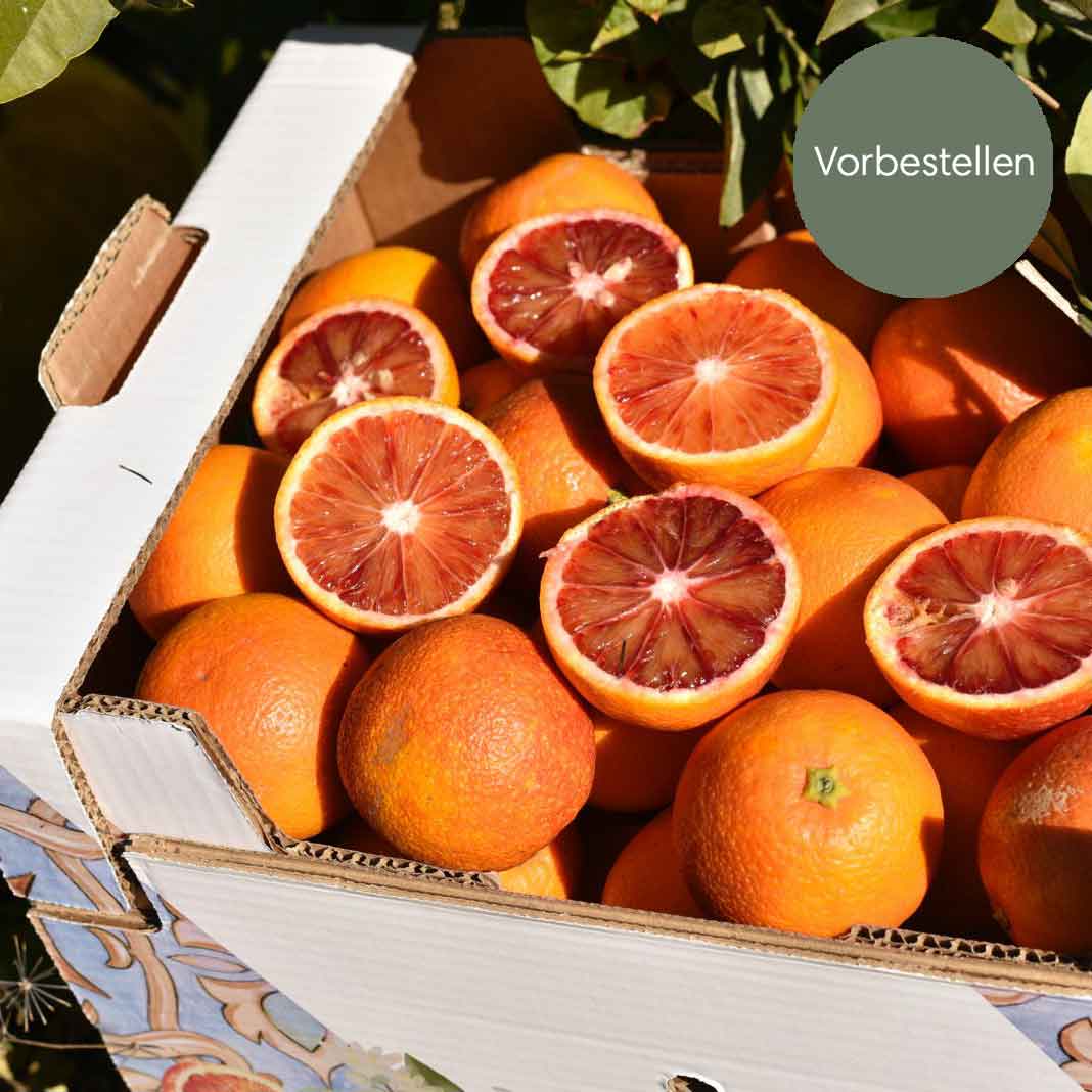 Moro IGP Blutorangen aus Sizilien BIO