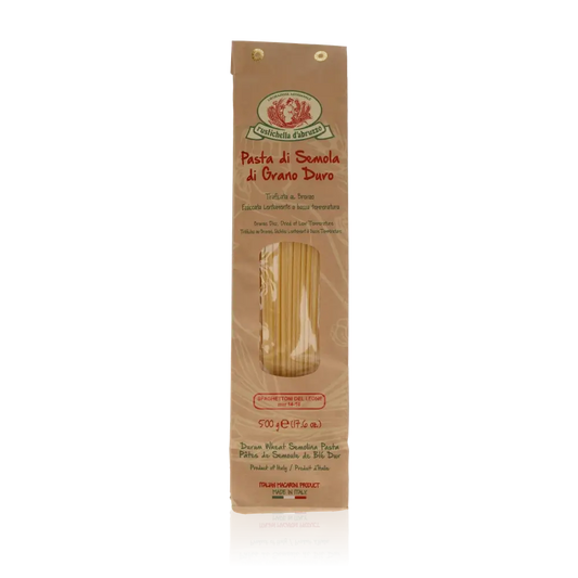 Spaghettoni del leone von Rustichella d'Abruzzo – hochwertige Hartweizenpasta aus Italien.