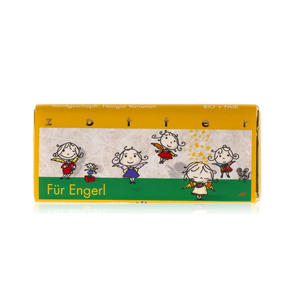 Für Engerl von Zotter - Handgeschöpfte Schokolade, BIO
