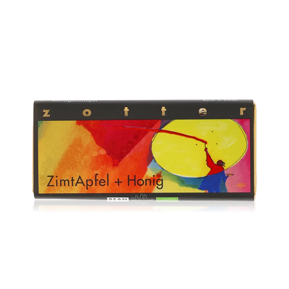 Zimapfel + Honig - Zotter - Handgeschöpfte Schokolade bio