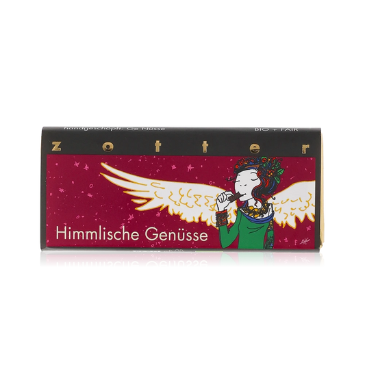 Himmlische Genüsse von Zotter - Handgeschöpfte Schokolade, BIO