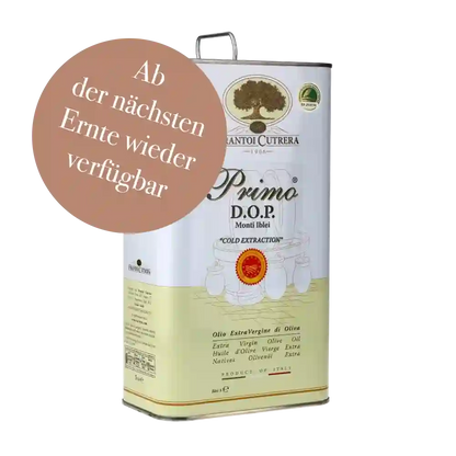 Primo, Monti Iblei, natives Olivenöl extra DOP von Frantoi Cutrera 3000ml
