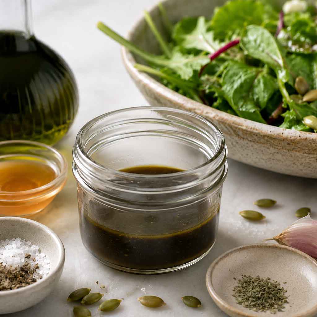 Kürbiskernöl-Dressing