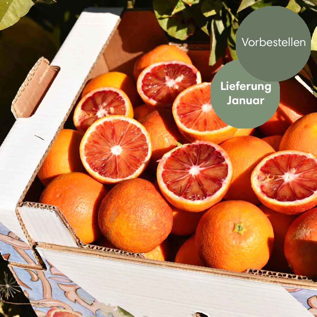 Moro IGP Blutorangen aus Sizilien BIO