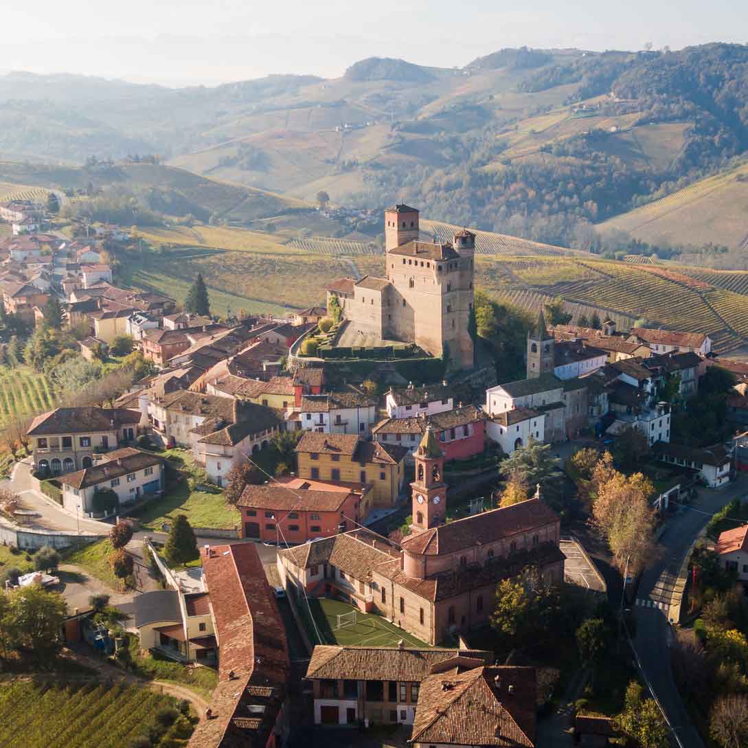 Castello di Serralunga d'Alba im Piemont