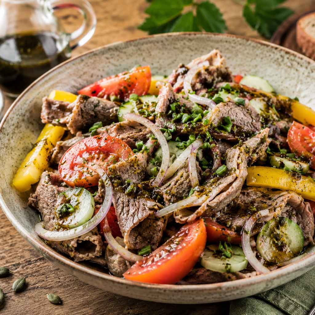 Steirischer Rindfleischsalat