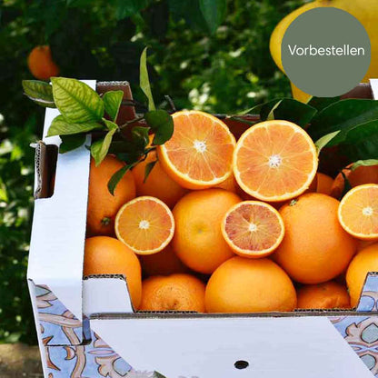 Tarocco Tafelorangen aus Sizilien IGP und BIO
