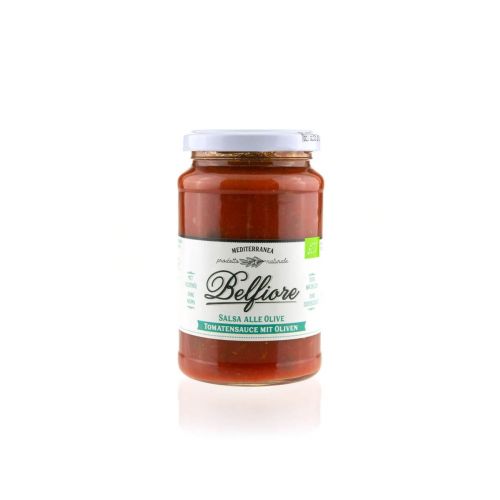 Tomatensauce mit Oliven BIO von Belfiore