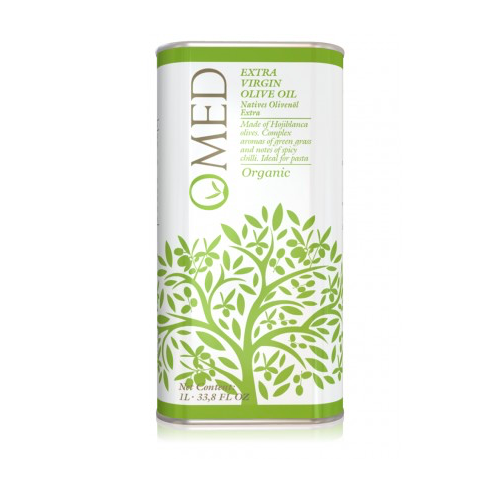 O-MED Bio natives Olivenöl extra, 1000ml Dose