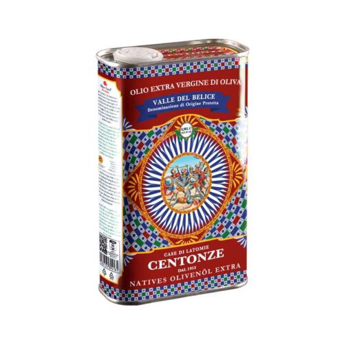 Centoze - Casa di Latomie natives Olivenöl extra DOP Valle del Belice 500 ml Dose