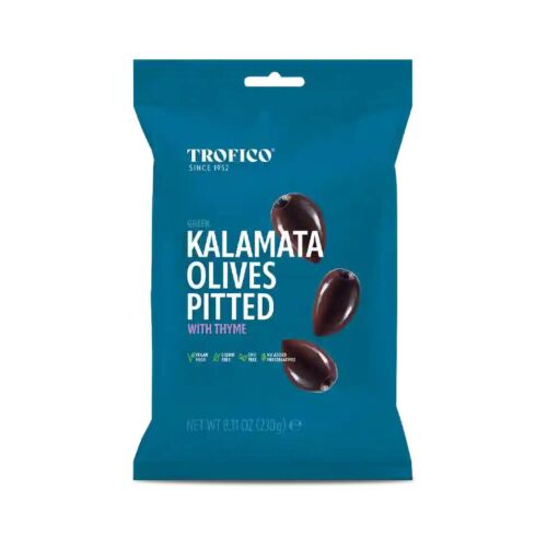 Kalamata Oliven entsteint mit Thymian 230g