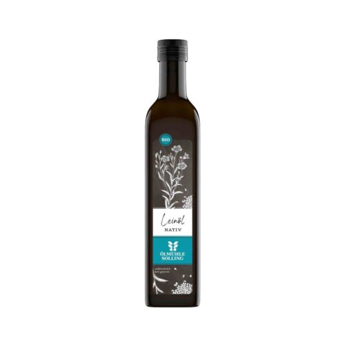 Bio-Leinöl der Ölmühle Solling 500 ml