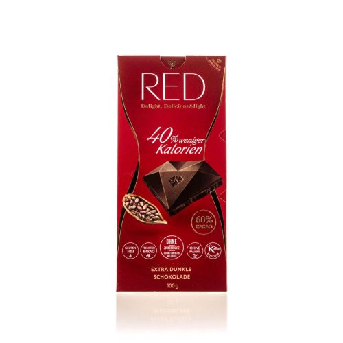 Red extra dunkle Schokolade 100g