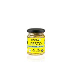 Pesto mit Kichererbsen, Zitrone & Koriander BIO von PPURA, 120g