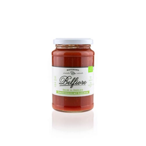 Tomatensauce mit Basilikum BIO von Belfiore