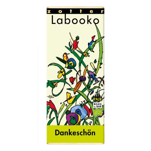 Labooko Schokolade Zotter " Dankeschön"