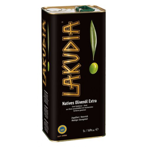 Lakudia natives Olivenöl extra im 5 Liter Kanister