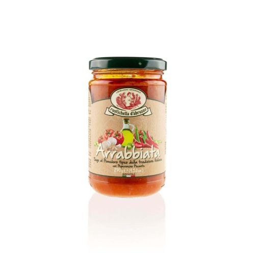 Rustichella d'Abruzzo Sugo Arrabbiata im Glas 270 g