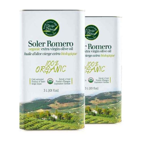 2 x Soler Romero Bio Picual 3 Liter