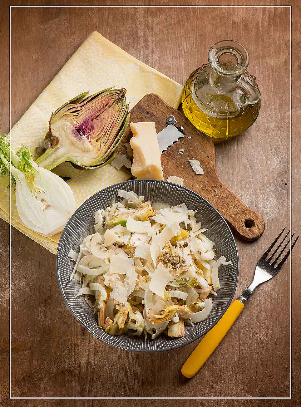 Artischockensalat mit Fenchel