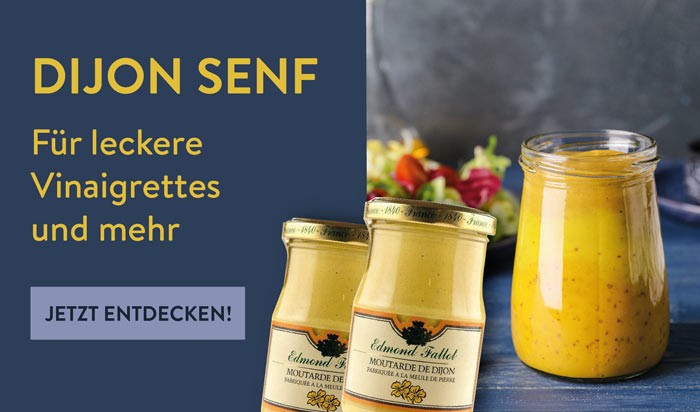 Senf für leckere Vinaigrettes